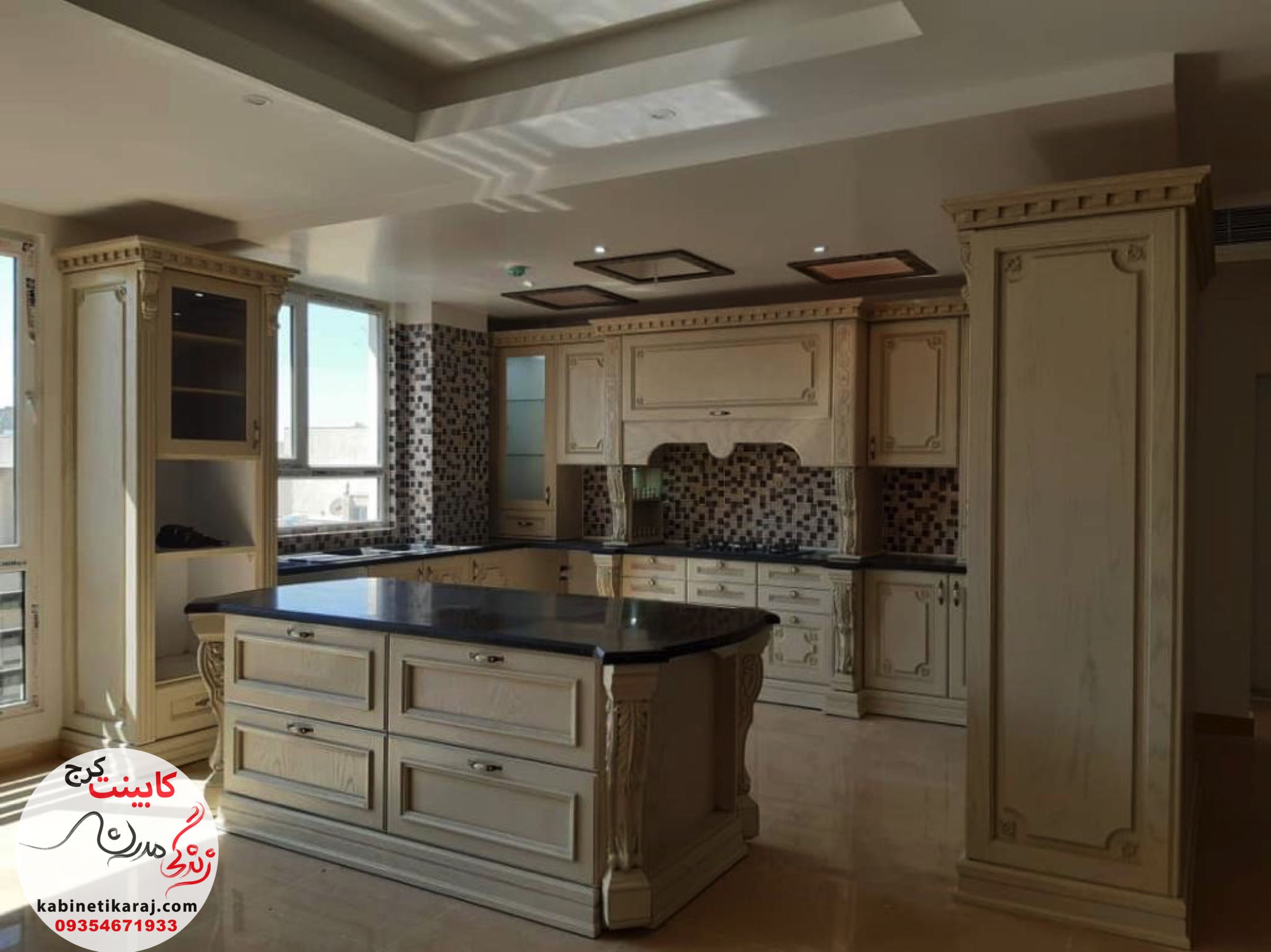 3کابینت چوبی کابینت قسطی در کرج بدون پیش پرداخت